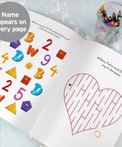 Personalised Wedding Activity Book with Stickers