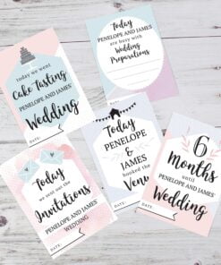 Personalised Wedding Cards For Milestone Moments
