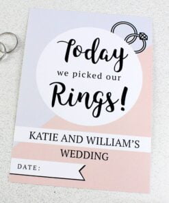 Personalised Wedding Cards For Milestone Moments