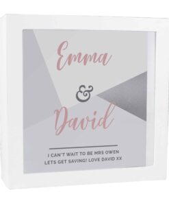 Personalised Wedding Fund and Keepsake Box