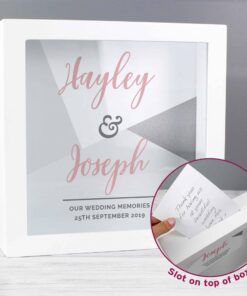 Personalised Wedding Fund and Keepsake Box