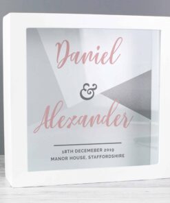Personalised Wedding Fund and Keepsake Box