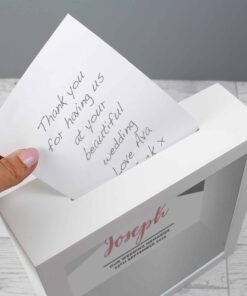 Personalised Wedding Fund and Keepsake Box