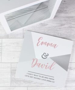 Personalised Wedding Fund and Keepsake Box