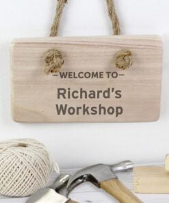 Personalised ‘Welcome To’ Wooden Sign