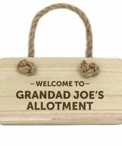 Personalised ‘Welcome To’ Wooden Sign