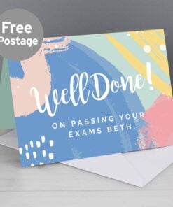 Personalised ‘Well Done’ Card