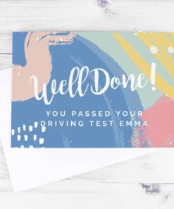 Personalised ‘Well Done’ Card