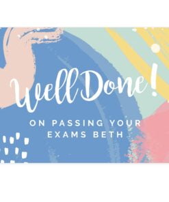 Personalised ‘Well Done’ Card