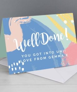 Personalised ‘Well Done’ Card