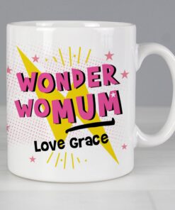 Personalised Wonder WoMum Mug
