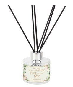 Personalised ‘Wonderful Time of The Year’ Christmas Reed Diffuser