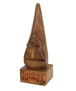 Personalised Wooden Nose-Shaped Glasses Holder