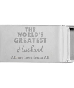 Personalised ‘World’s Greatest’ Money Clip