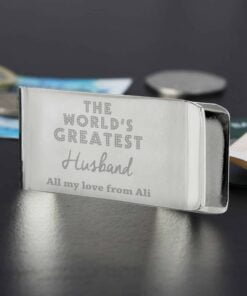 Personalised ‘World’s Greatest’ Money Clip