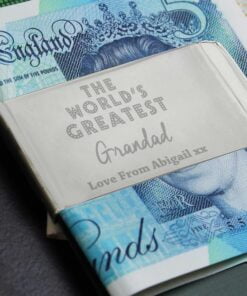 Personalised ‘World’s Greatest’ Money Clip