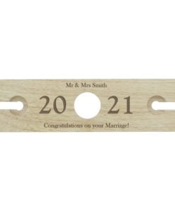 Personalised ‘Year’ Wine Glass & Bottle Butler