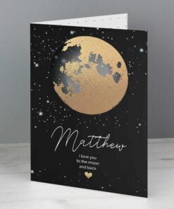 Personalised You Are My Sun My Moon Card