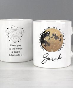 Personalised You Are My Sun My Moon Mug