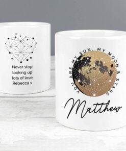 Personalised You Are My Sun My Moon Mug
