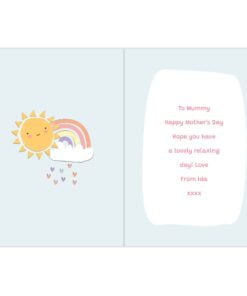 Personalised You Are My Sunshine Card