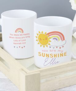 Personalised You Are My Sunshine Mug