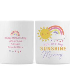 Personalised You Are My Sunshine Mug