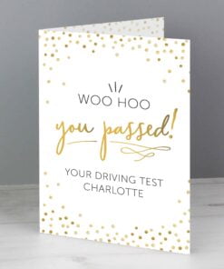 Personalised ‘You Passed’ Card