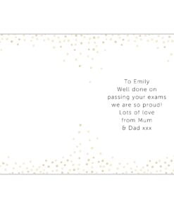 Personalised ‘You Passed’ Card