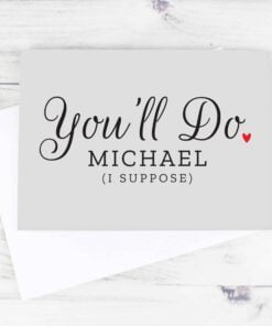 Personalised You’ll Do Card