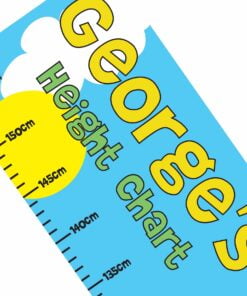 Personalised Zoo Height Chart
