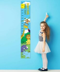 Personalised Zoo Height Chart