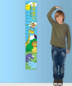 Personalised Zoo Height Chart