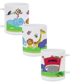 Personalised Zoo Plastic Mug