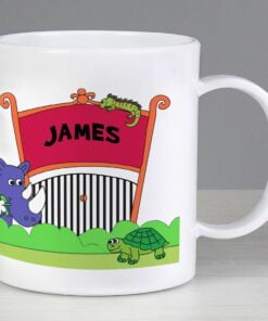 Personalised Zoo Plastic Mug