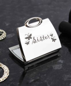 Sister Handbag Compact Mirror