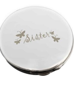 Sister Round Compact Mirror