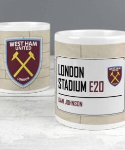 West Ham United FC Street Sign Mug