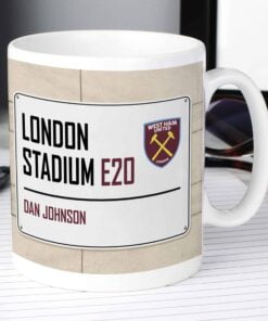 West Ham United FC Street Sign Mug