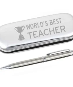 World’s Best Teacher Pen & Box