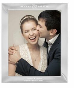 Personalised Always & Forever 8×10 Silver Photo Frame