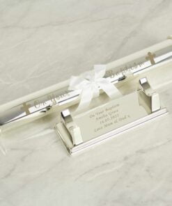 Baptism Silver Plated Certificate Holder