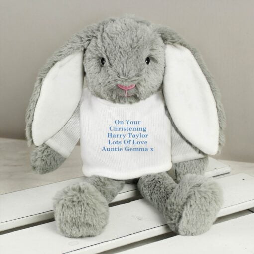 Message Bunny Rabbit - Blue