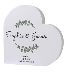 Botanical Free Standing Heart Ornament