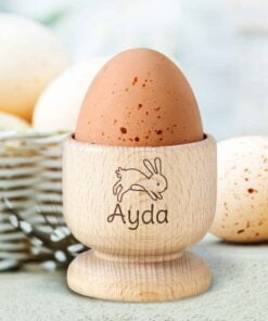 Bunny Wooden Egg Cup