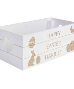 Personalised Easter Wooden Crate