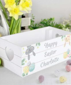 Easter Wooden Crate
