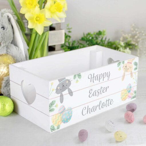 Easter Wooden Crate