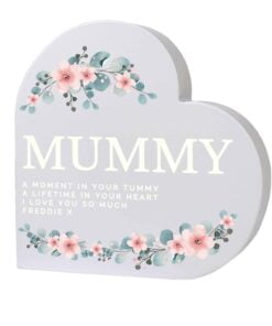 Floral Free Standing Heart Ornament