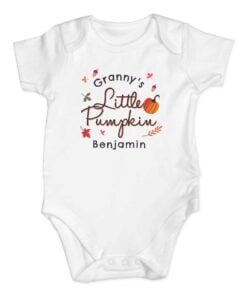 Little Pumpkin Baby Vest